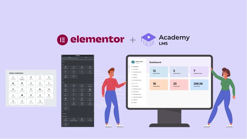 Online Course Website Design Using Elementor