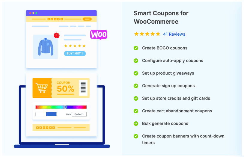 Smart Coupons for WooCommerce