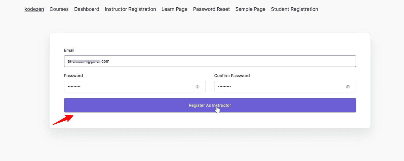 register as instructor