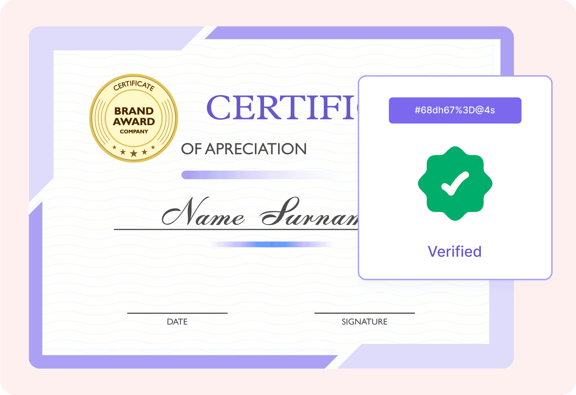 Certificate Verified Certificate Verified