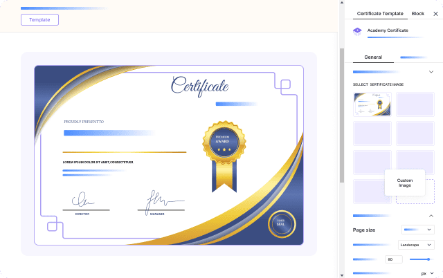 Certificate Builder