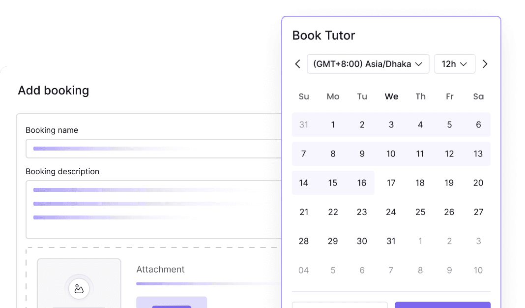 Add Booking