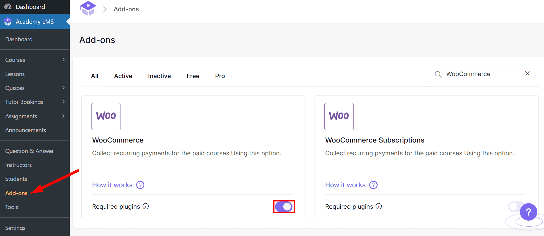 Core Add-ons WooCommerce Core Add-ons WooCommerce