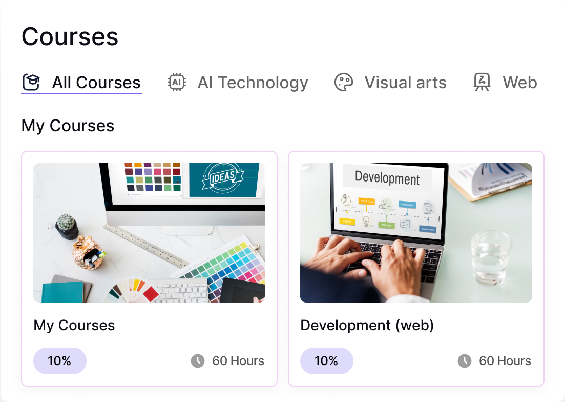 Easy Course Creation