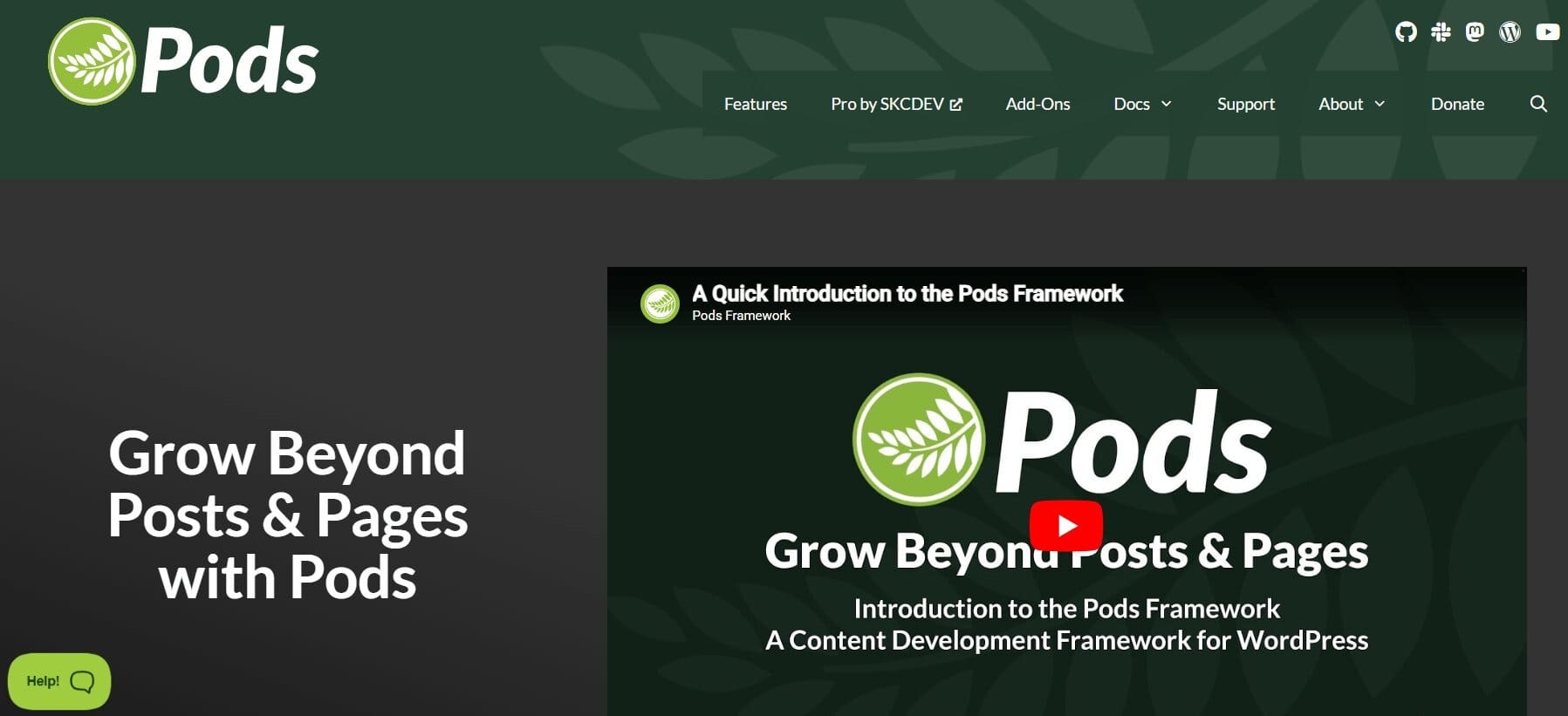 Pods
